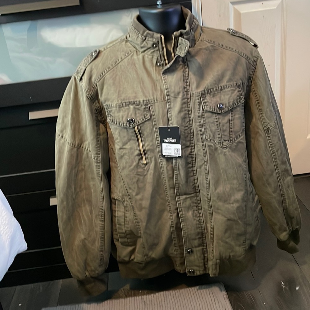 Pologize bomber jacket , brand new